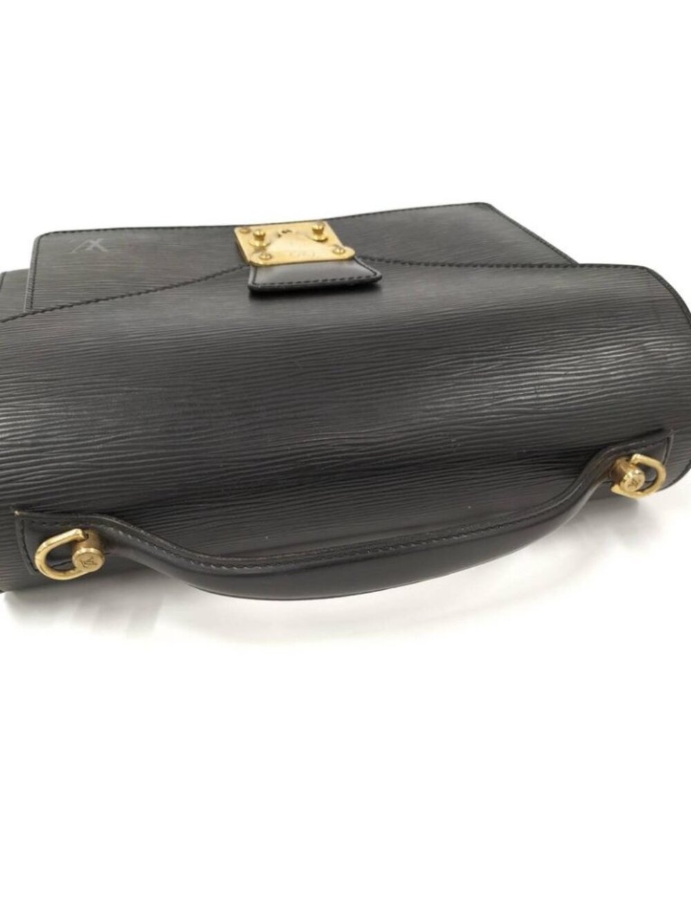 Louis Vuitton Monceau 28 Shoulder Bag Epi Noir Black - Picture 4 of 10